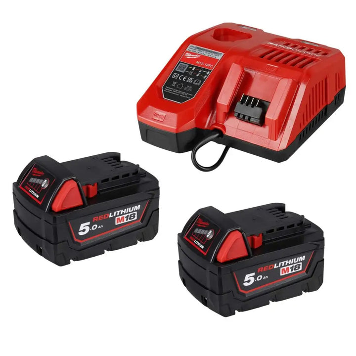 Milwaukee M18FHZ-502X 18V FUEL™ Hackzall with 2 x 5.0Ah Batteries