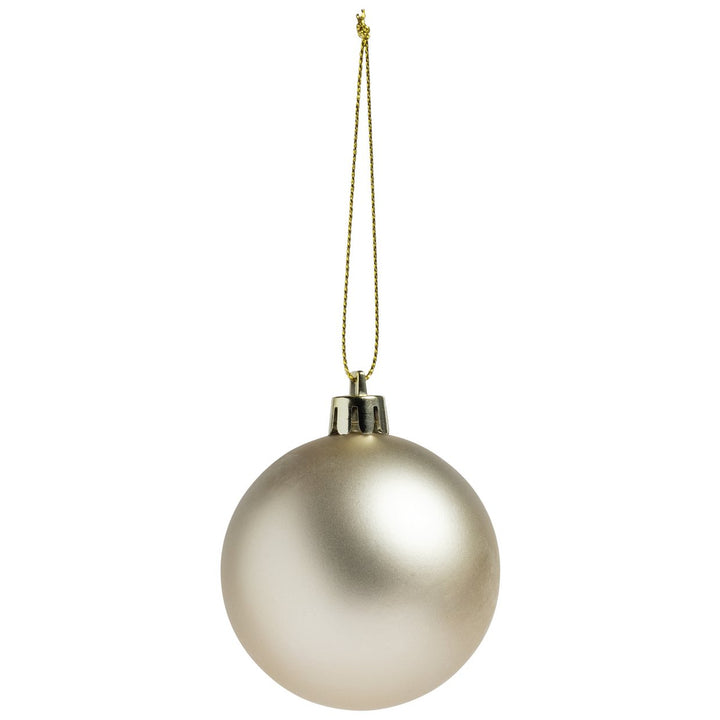 Habitat Pack of 24 Christmas Tree Baubles Decoration - Sage And Silver