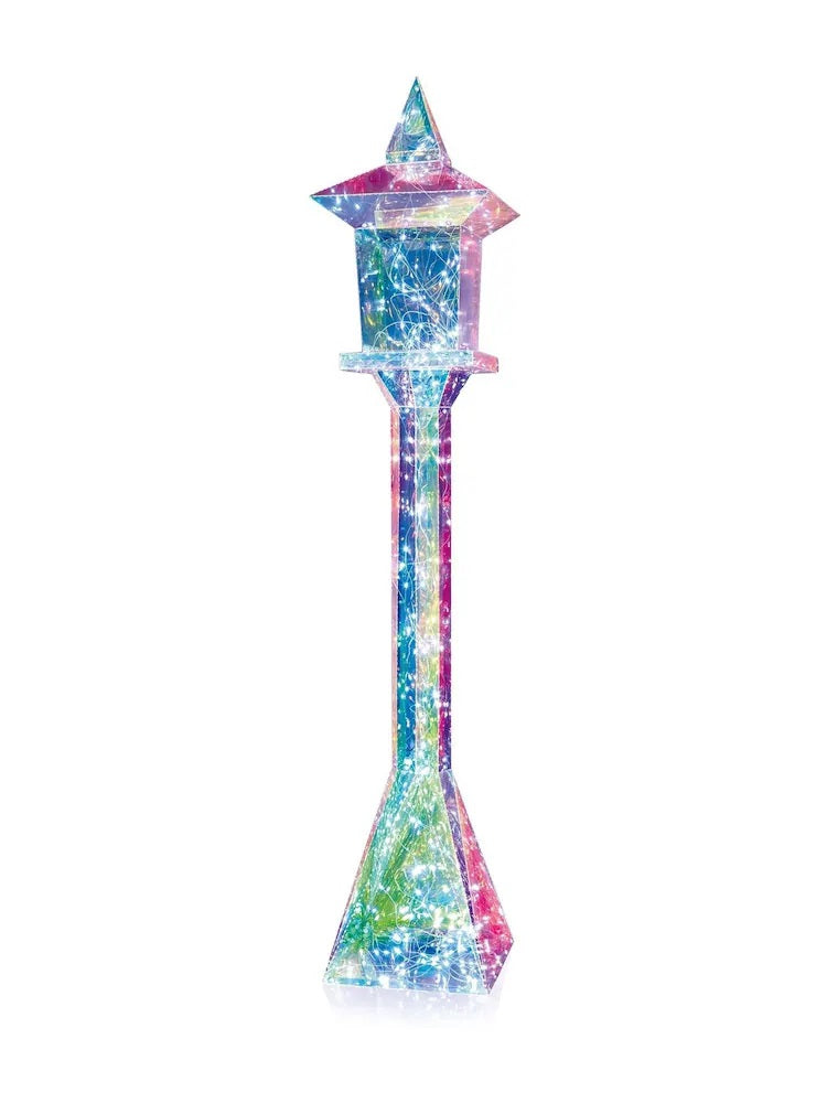Premier Decorations Rainbow 1.2m Dream Lamppost with 200 White LED Lights