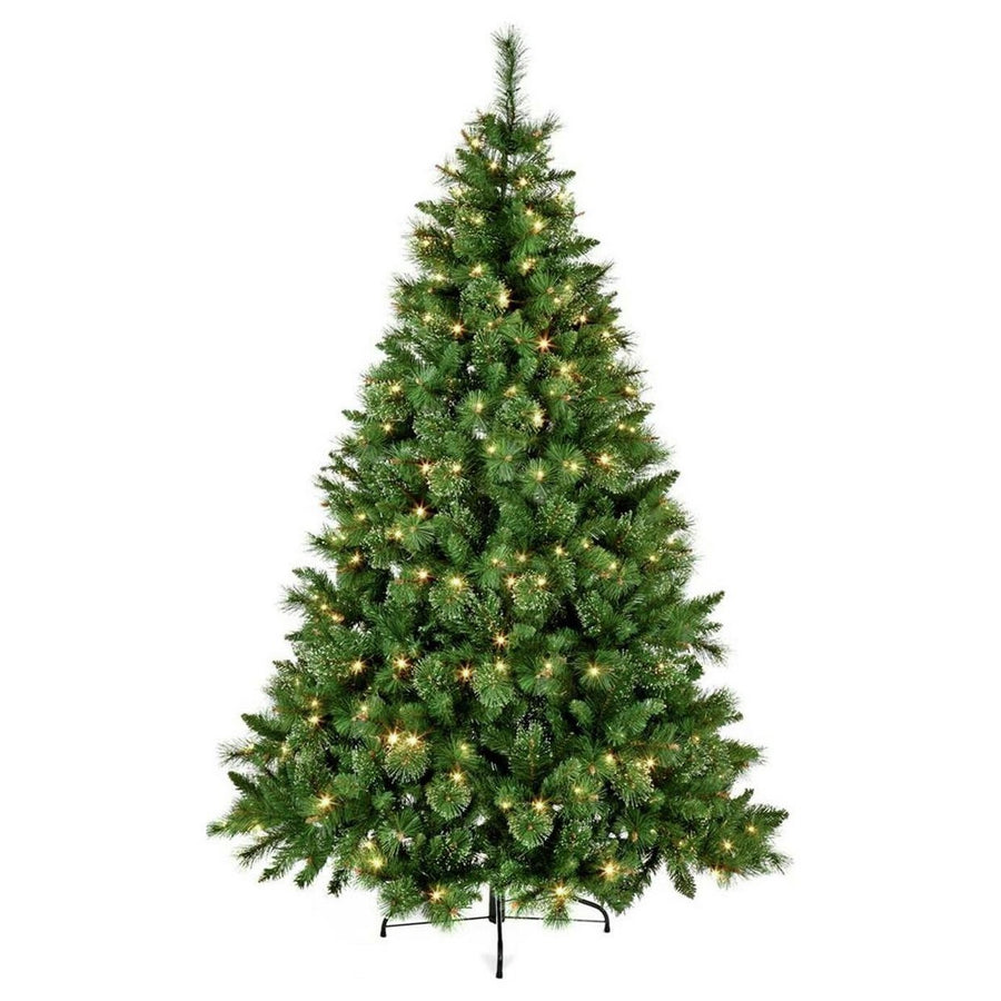 Premier Decorations 6ft Prelit Ridgemere Pine Christmas Tree