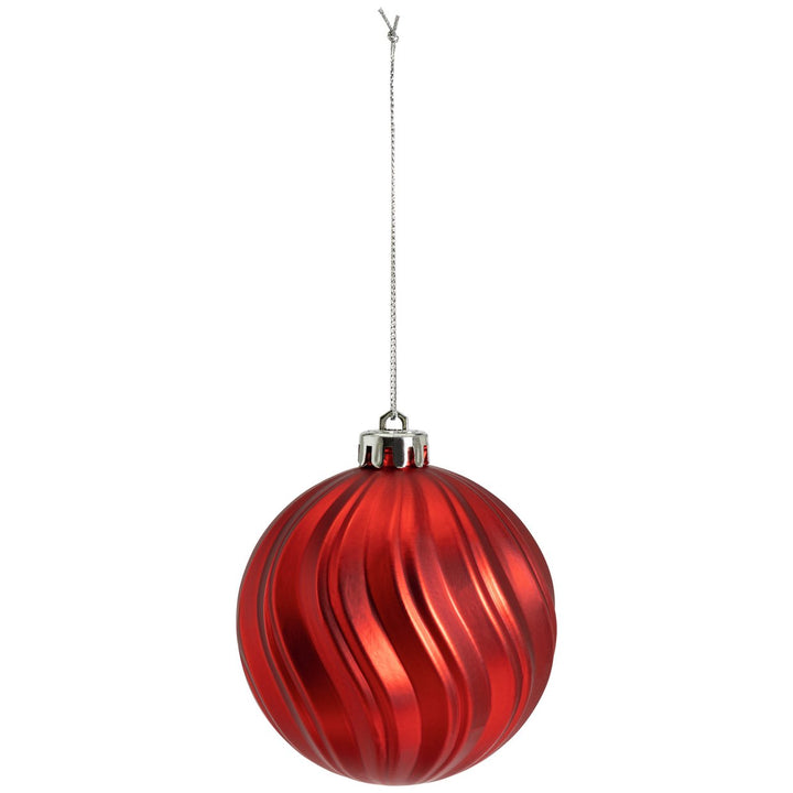 Home Pack Of 49 Christmas Tree Baubles Decoration - Red, Green & Silver