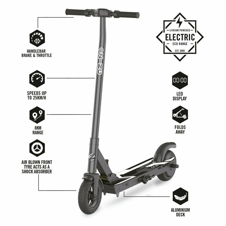 Zinc Eco Plus 8 Inch Air Electric Scooter