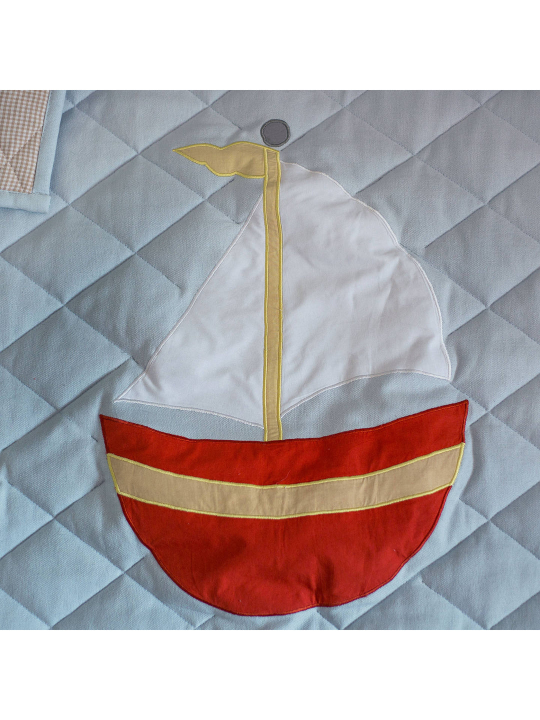 Kiddiewinkles Children's Nautical Playspace Floor Quilt - Large