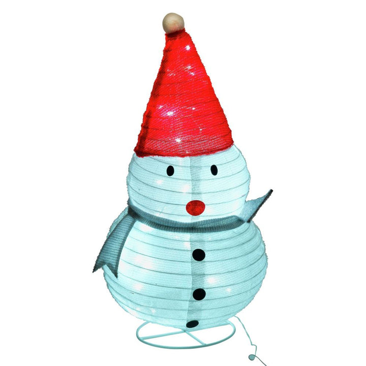 Pop Up Light Up Snowman - Christmas Decoration