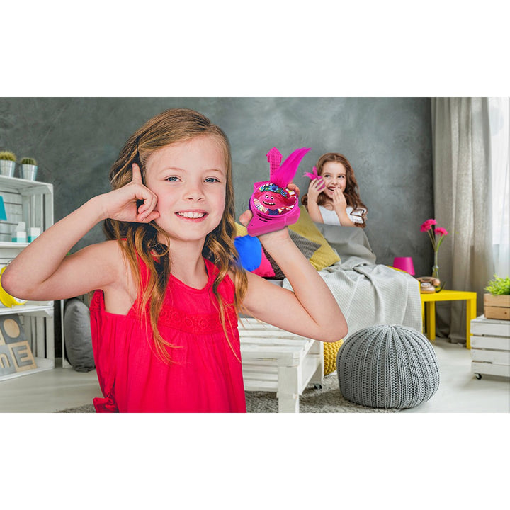 Trolls Deluxe Pair Of Walkie Talkies - Pink