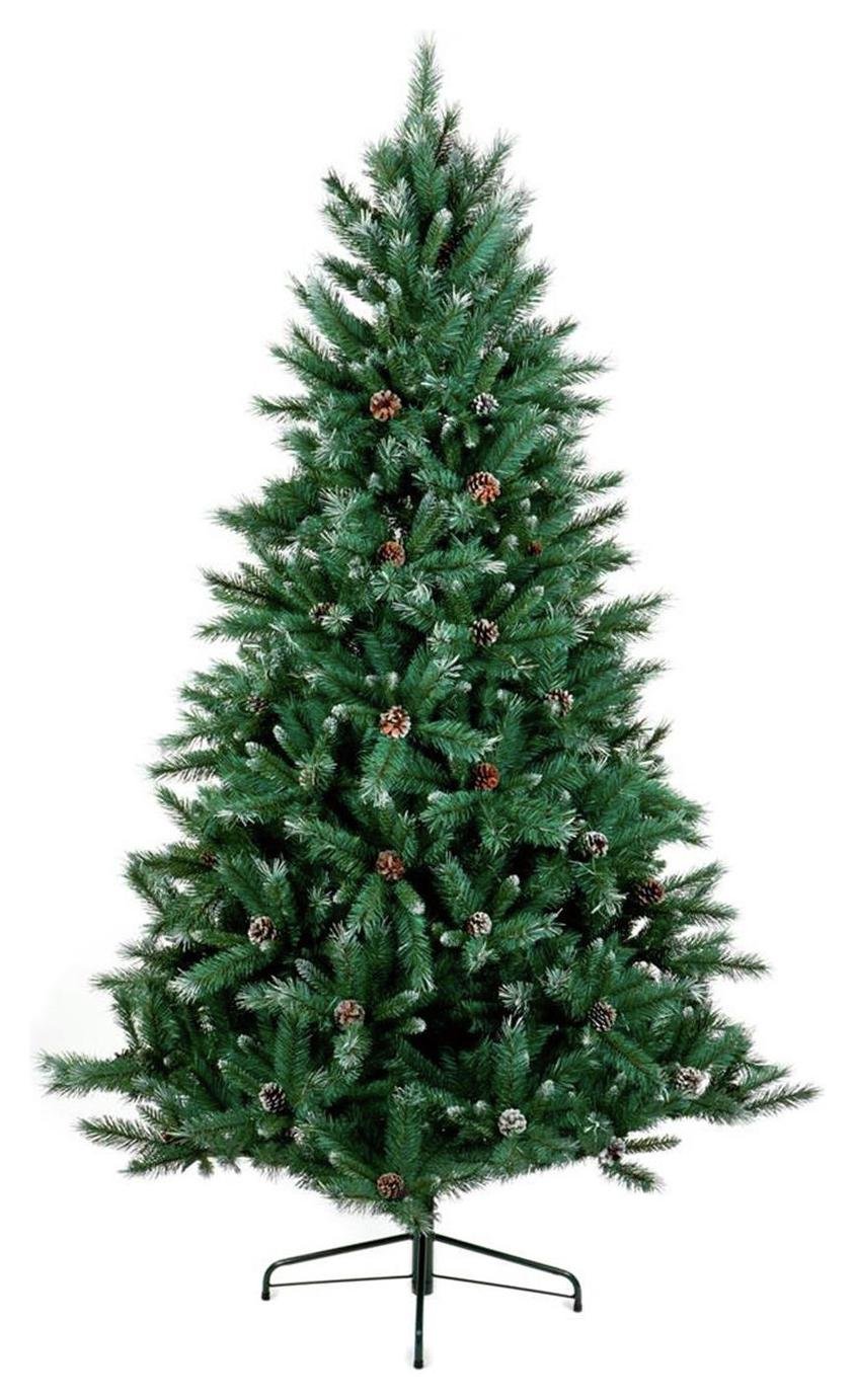 Premier Decorations 6ft Selwood Pine Christmas Tree With Pine Cones