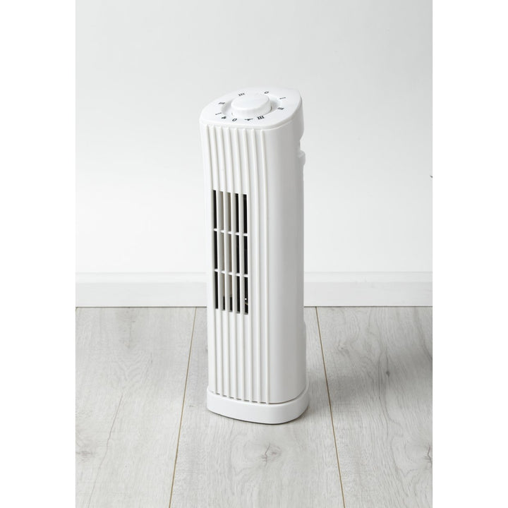 Challenge Mini Tower Fan - White