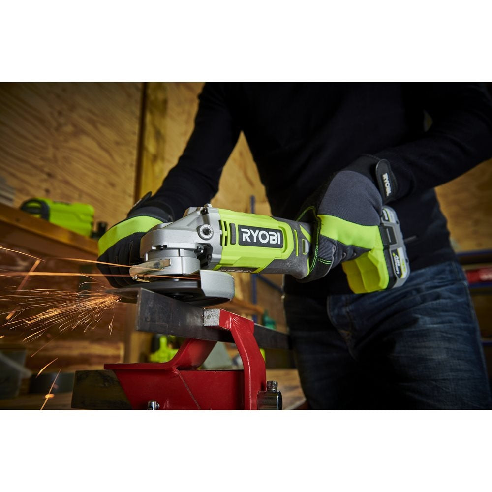 Ryobi RAG18115-0 18V ONE+™ Cordless 115mm Angle Grinder (Bare Tool)