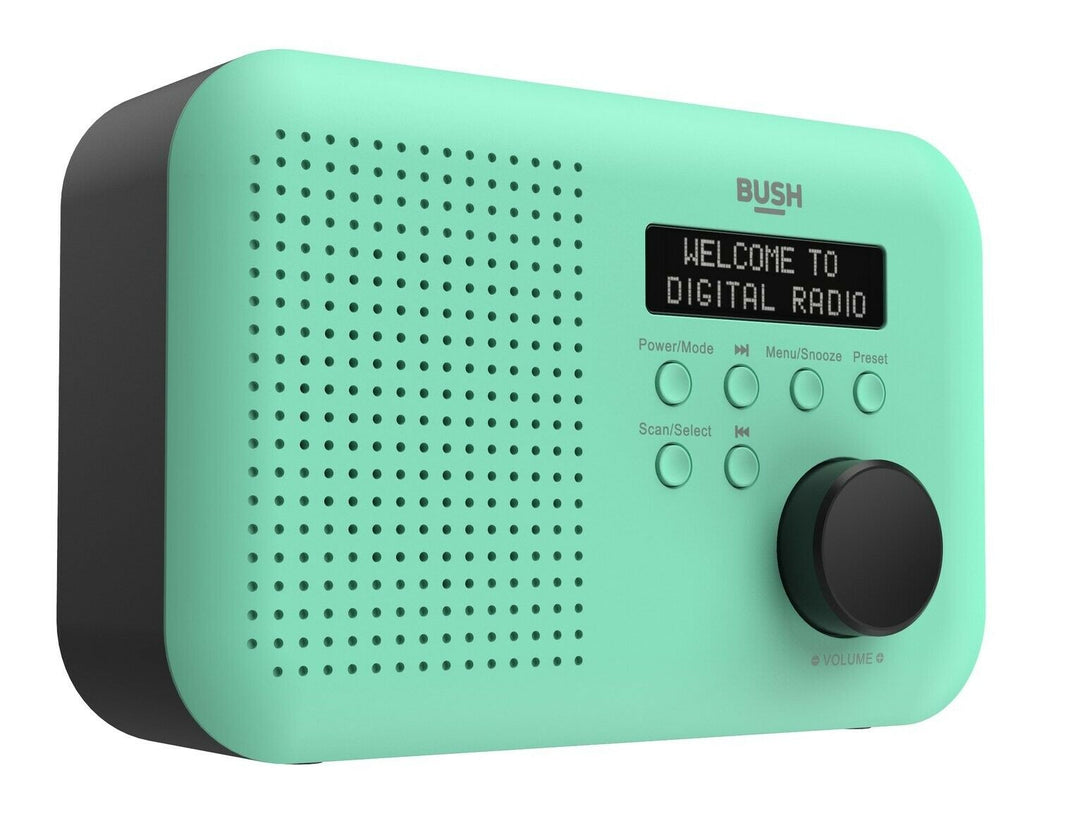 Bush Portable Mono DAB Radio - Mint