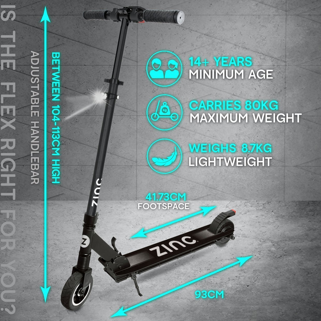 Zinc Flex Folding Electric Scooter