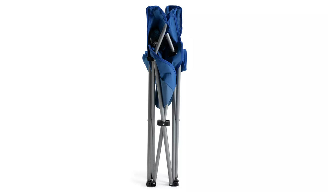 Steel Folding Camping Chair - Blue