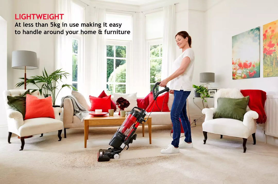 Hoover Upright 300 Corded Bagless Vacuum Cleaner - HU300RHM