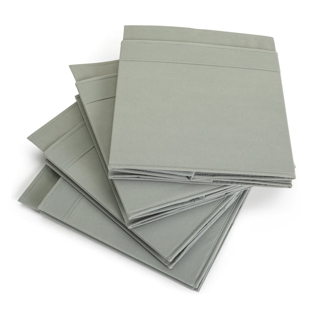 Habitat Pack Of 4 Grey Canvas Boxes