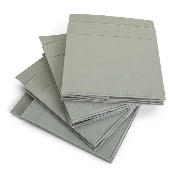 Habitat Pack Of 4 Grey Canvas Boxes