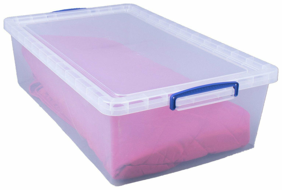 Really Useful 43 Litre Plastic Box - Clear