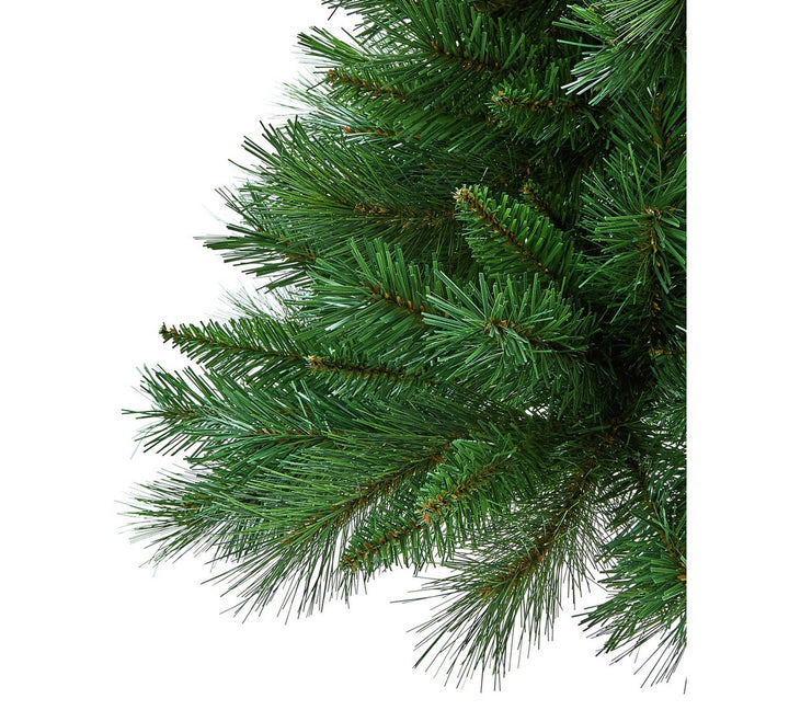 Home 6ft Half Parasol Christmas Tree - Green