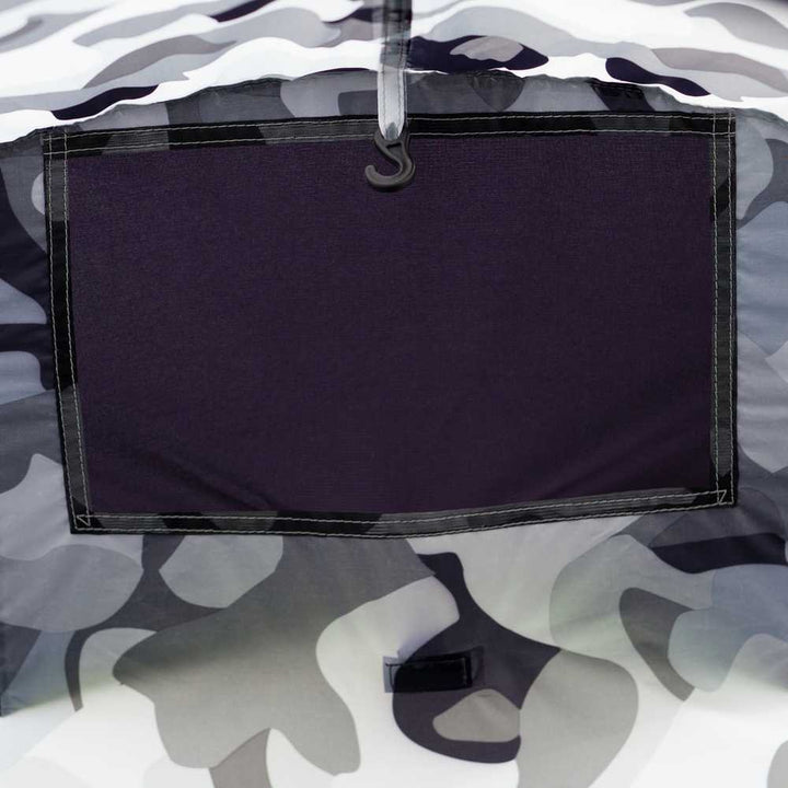 Home Camo 2 Man 1 Room Pop Up Tent - Grey