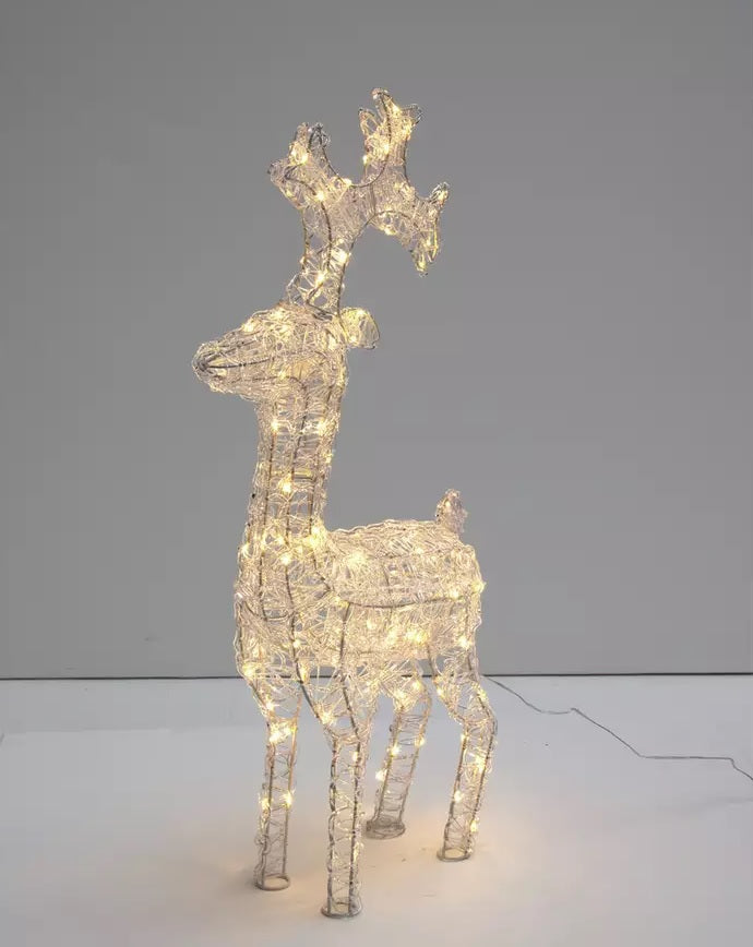 Habitat Christmas Decoration Reindeer LED Lights - Warm White