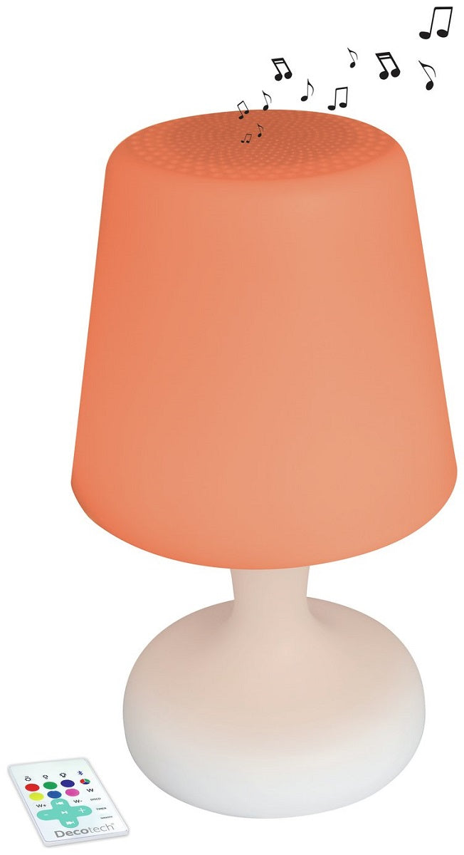 Decotech Kids Colour Changing LED & Sound Table Lamp