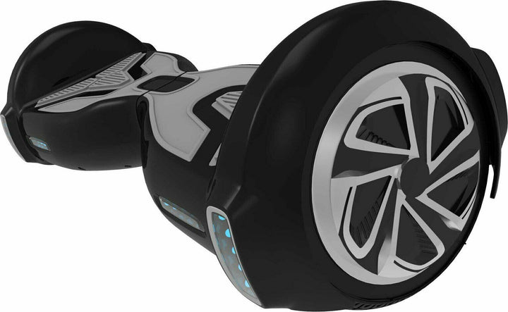 Hover-1 Mobile App Compatible Multi-Colour LED Hoverboard - Black