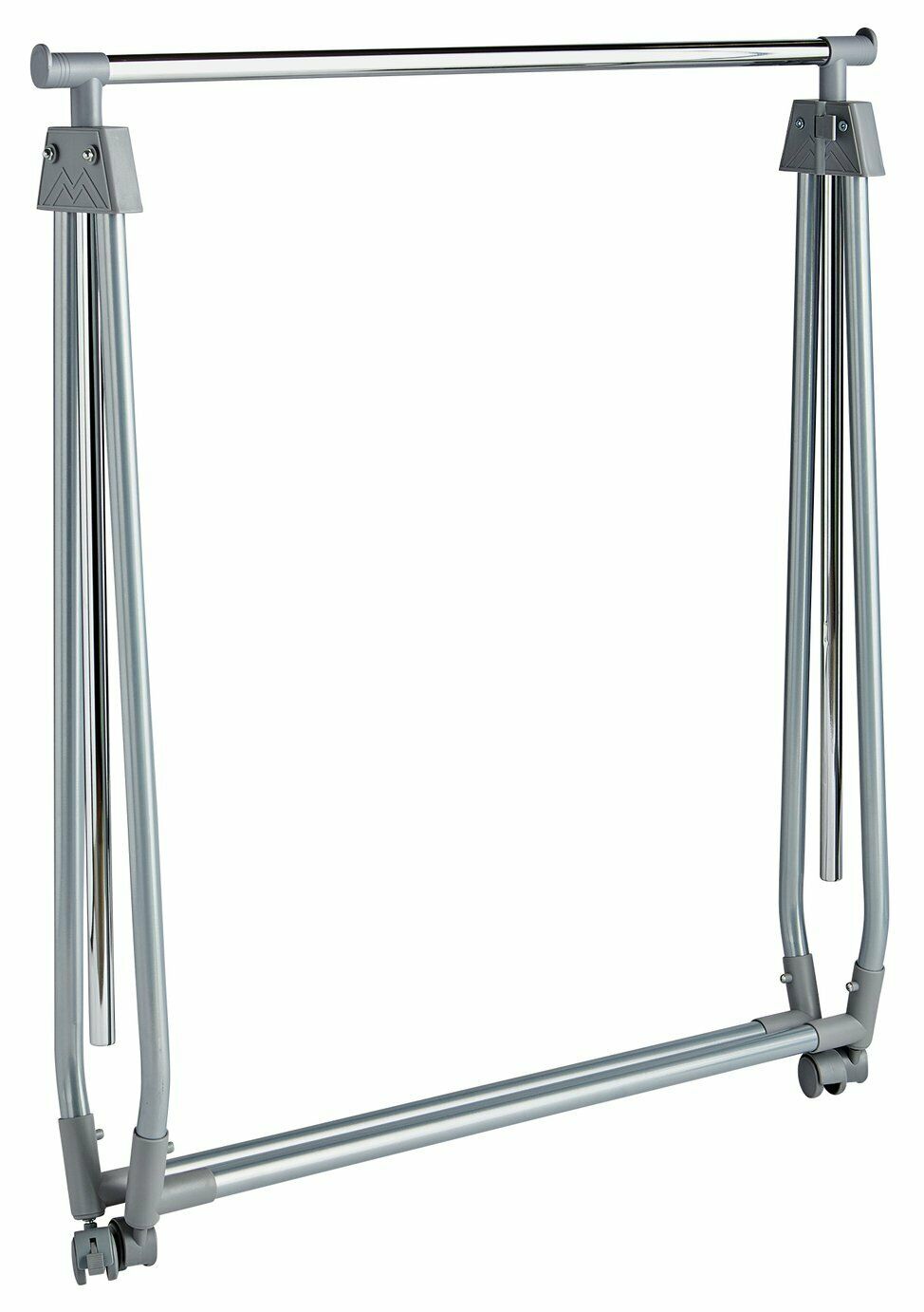 Home Foldable Clothes Rail - Chrome