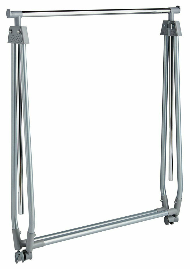 Home Foldable Clothes Rail - Chrome