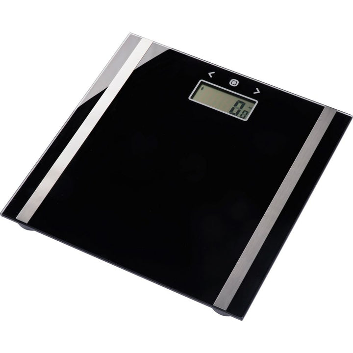 Salter Ultra Slim Glass Body Analyser Scale -  Black