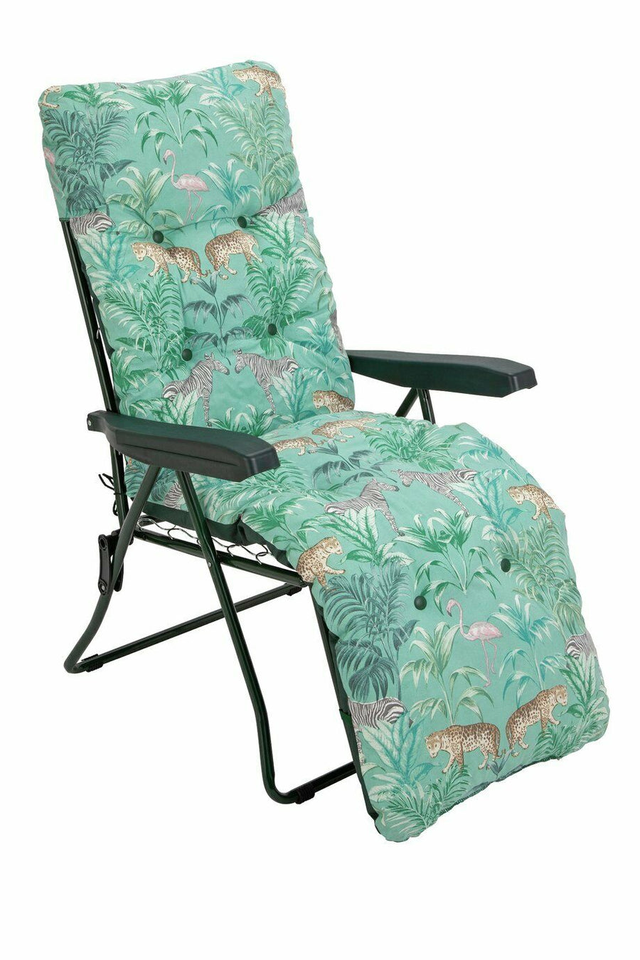 Home Metal Folding Relaxer Chair - Wilderness Jungle
