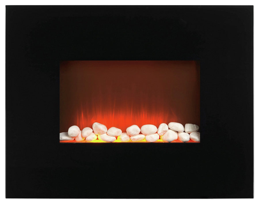 Beldray Pollensa 2kw Electric Wall Hung Fire - Black
