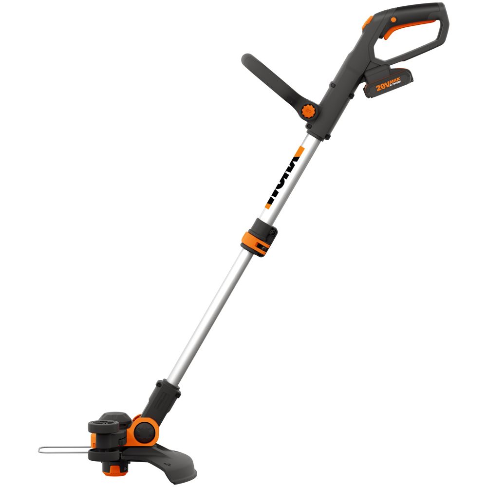 WORX WG163E 20V MAX Cordless Grass Trimmer - 2 Batteries