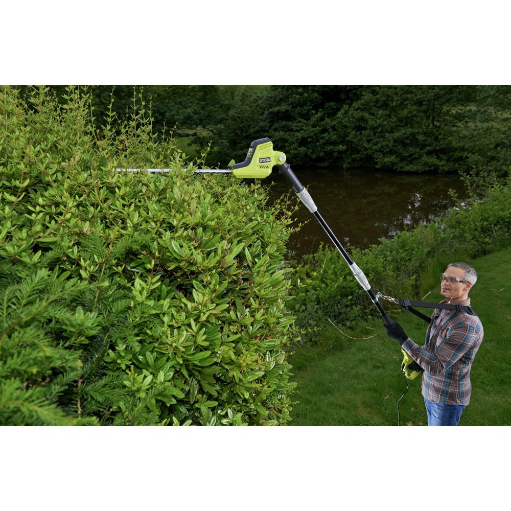 Ryobi pole online hedge trimmer