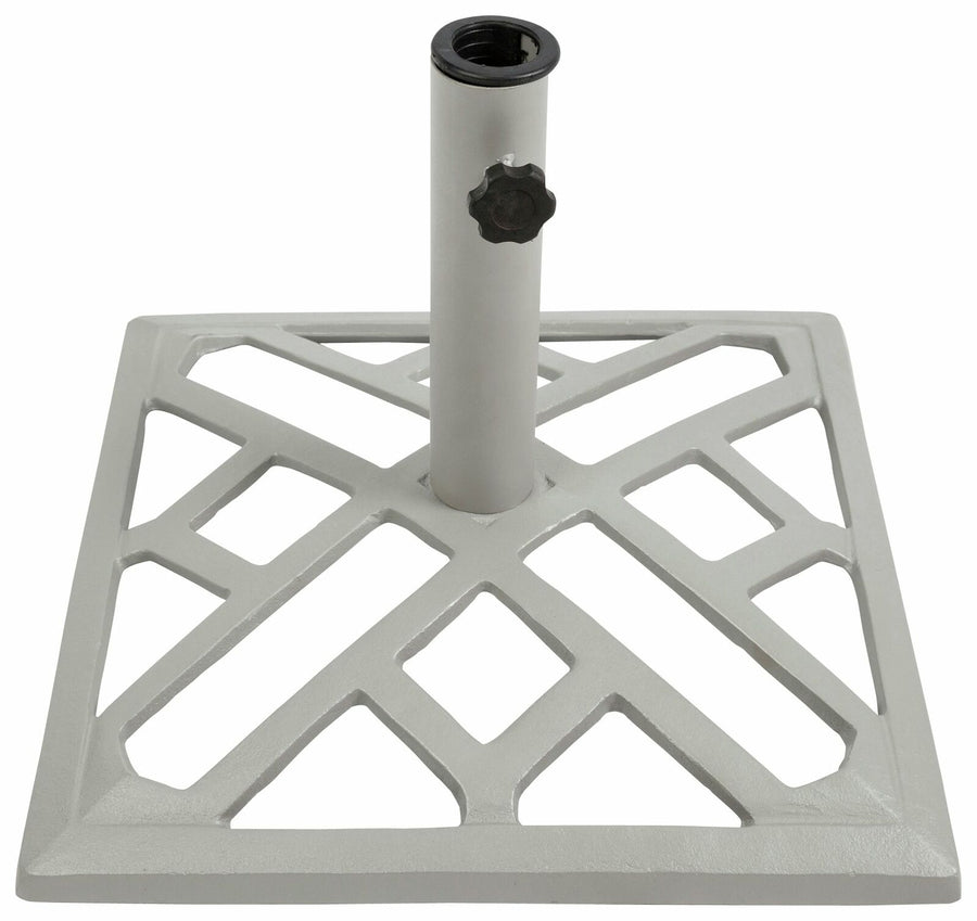 Home Cast Iron Parasol Base - Grey
