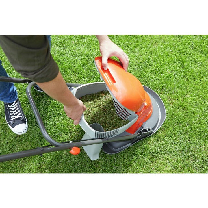 Flymo Hover Vac 250 Collect Electric Hover Lawnmower - 1400W