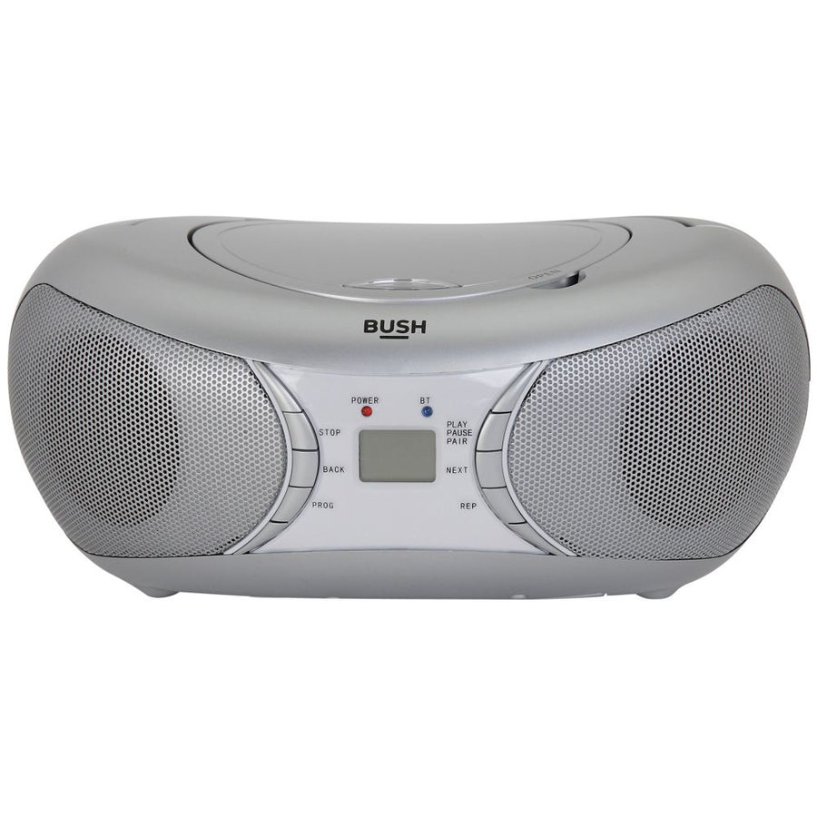 Bush Bluetooth CD Player Boombox - Silver