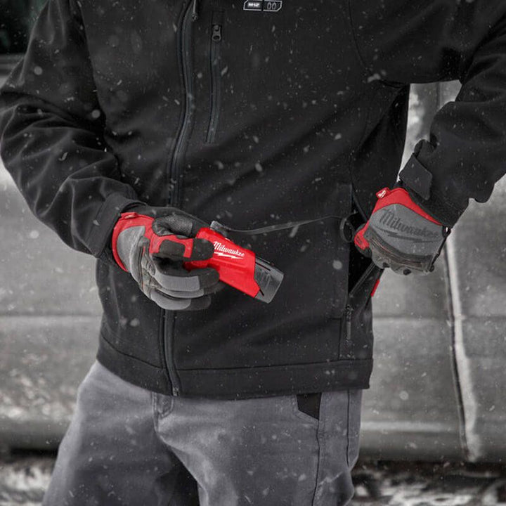 Milwaukee M12HJBL5-0(XXL) M12 Black Heated Jacket XX Large - Bare Tool
