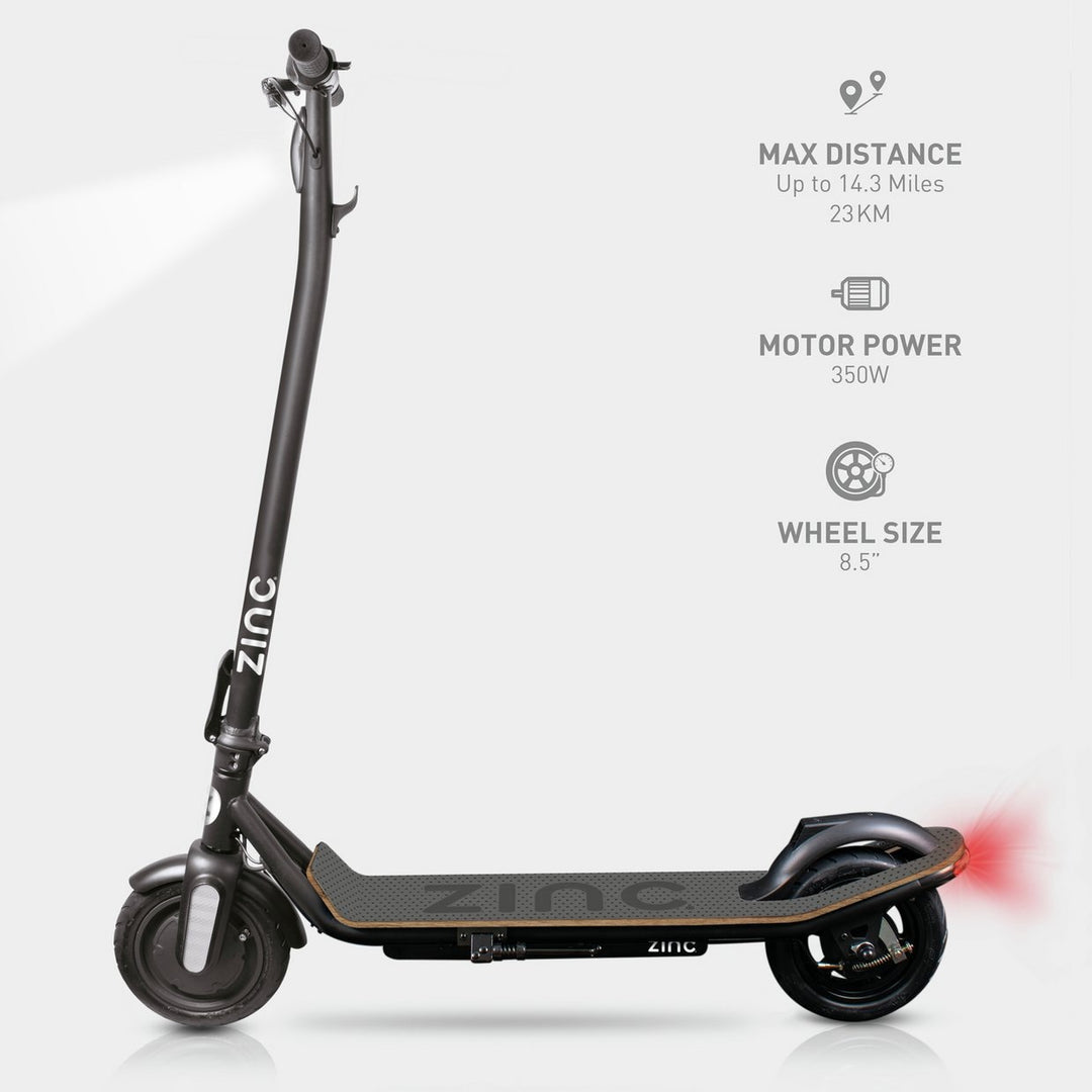 Zinc Adults Folding Electric Swift Plus Scooter