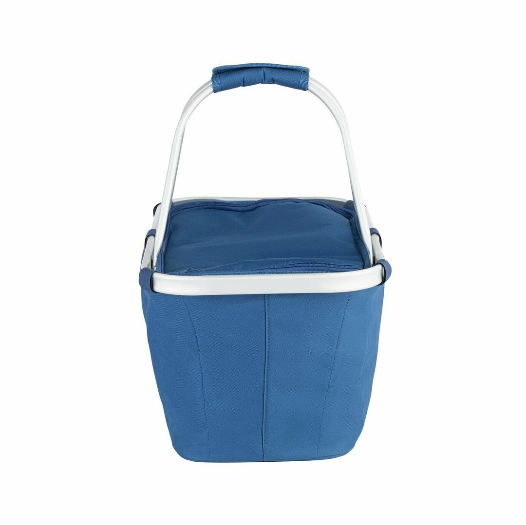 Home Basket Style Cool Bag - Blue