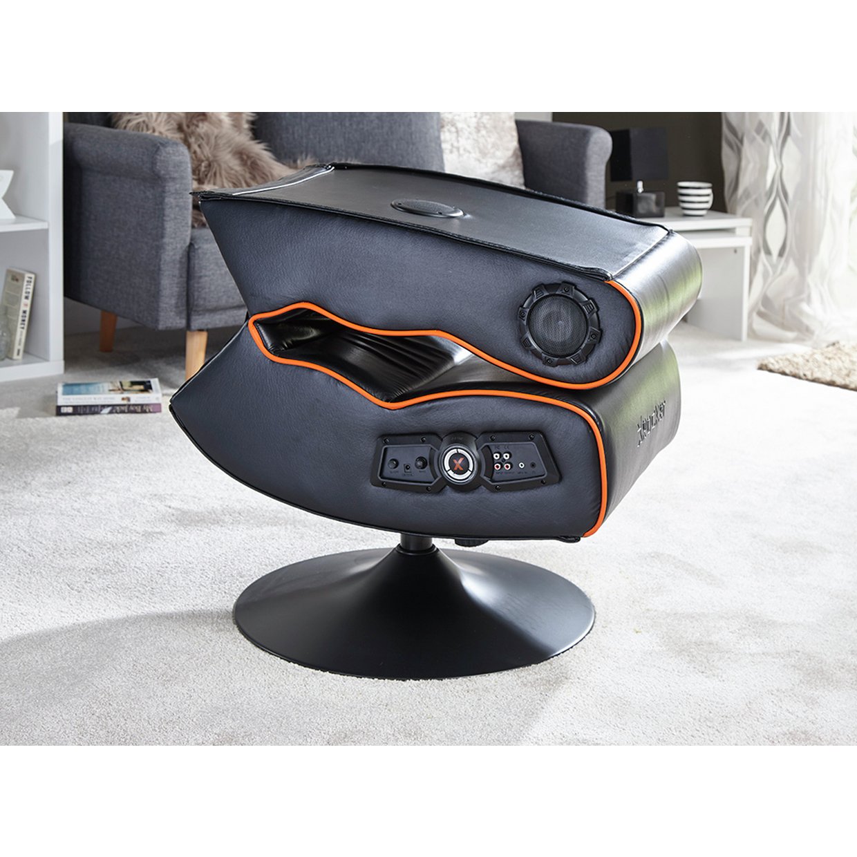 X Rocker Cobra Gaming Chair Black GED Outlet