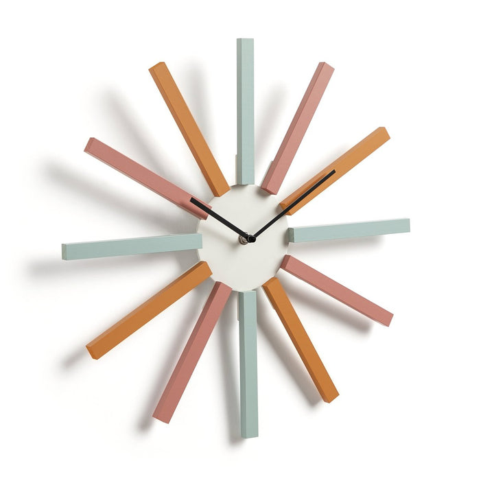 Habitat Spectrum Wall Clock - Multicoloured