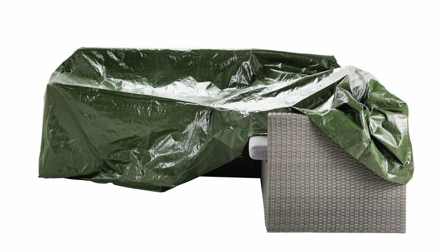 Home Heavy Duty L Shaped Plastic Garden Cover - Green