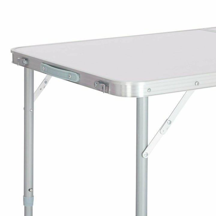 GV Pro Action Foldable 120cm Twin Height Camping Table