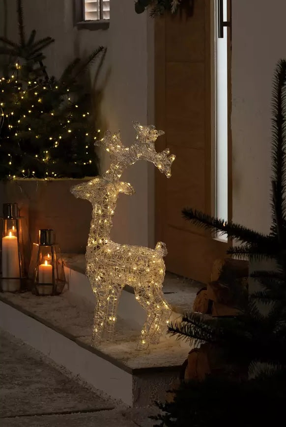 Habitat Christmas Decoration Reindeer LED Lights - Warm White