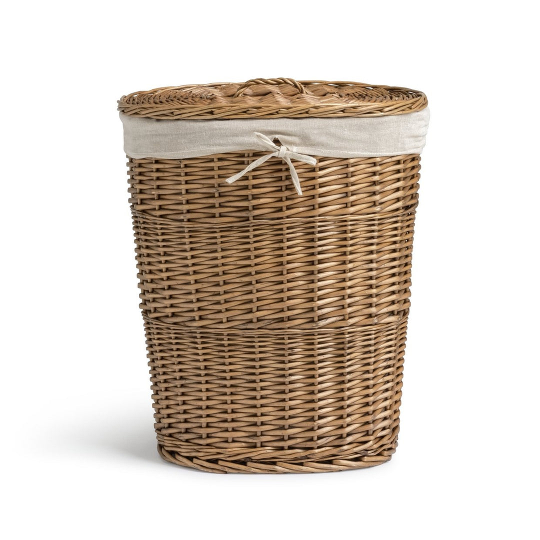 Habitat Oval Willow Linen Basket - Natural