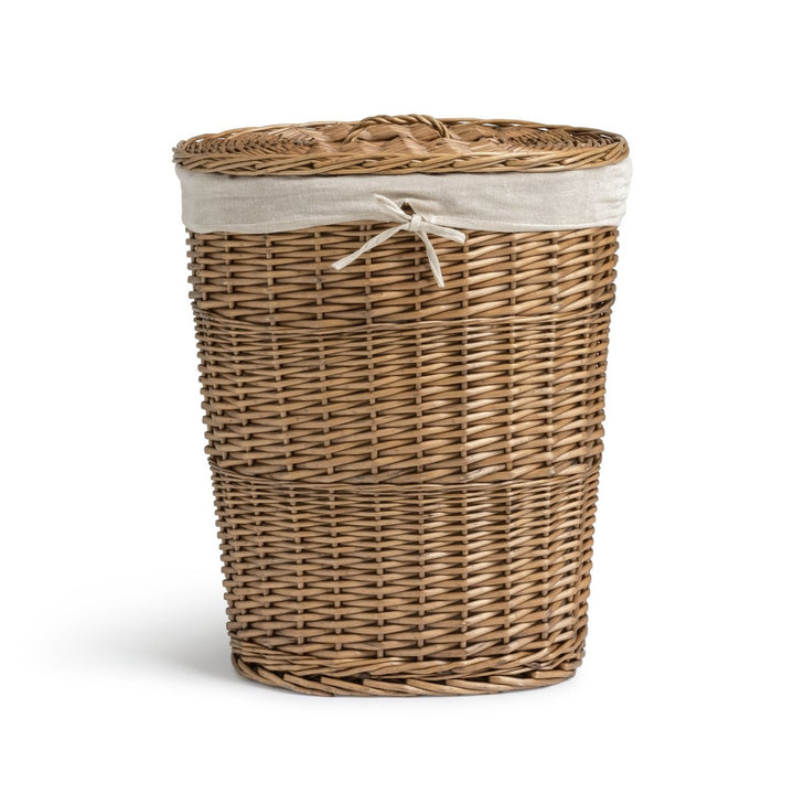 Habitat Oval Willow Linen Basket - Natural