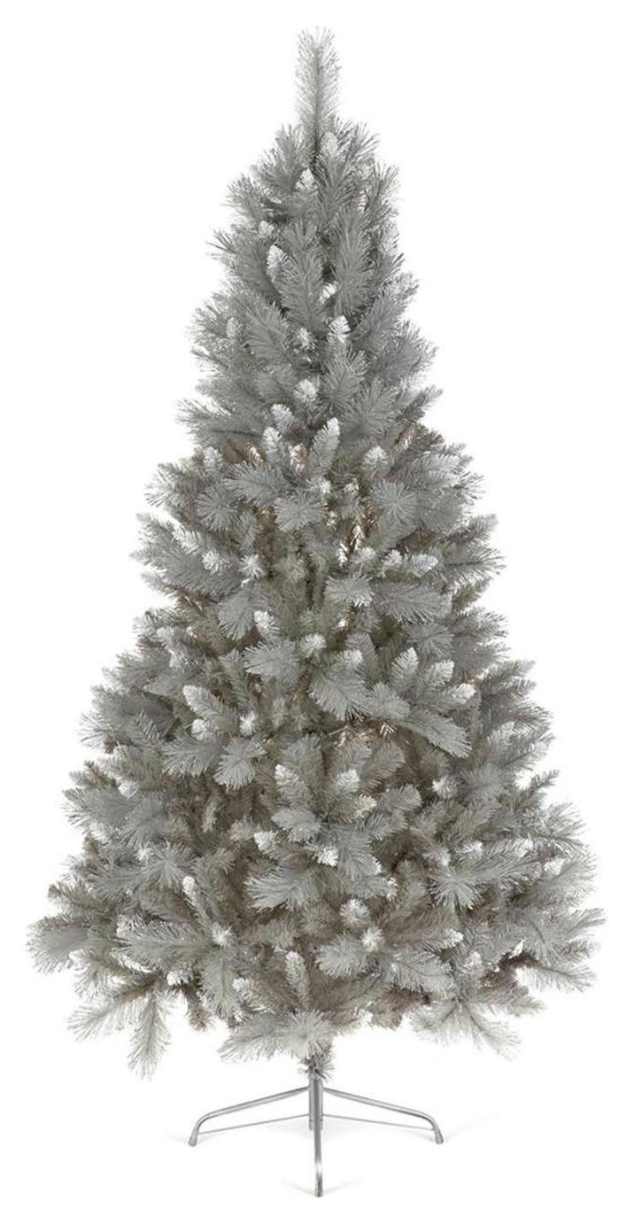 Premier Decorations 6ft Silver Tip Fir Christmas Tree - Grey
