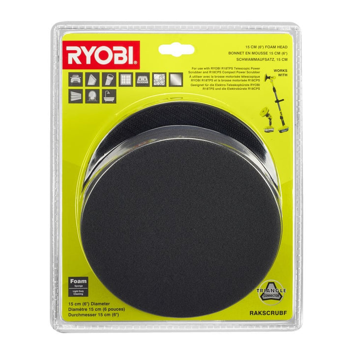 Ryobi RAKSCRUBF Sponge Brush Pad & Drive Plate