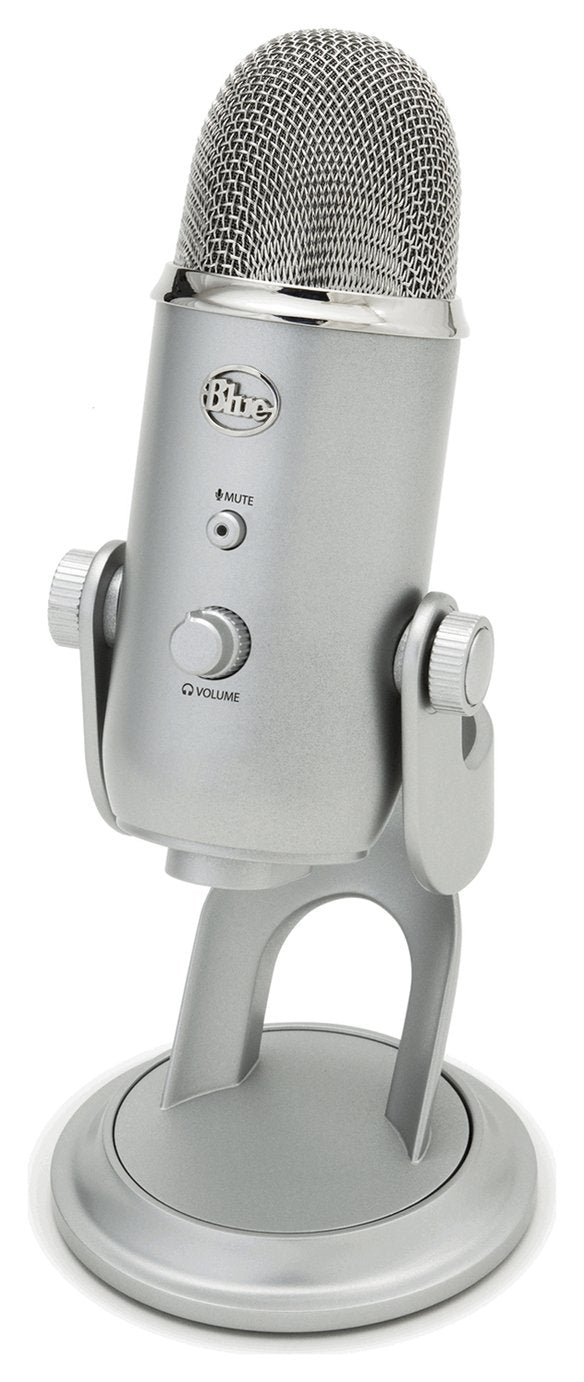 Blue Mic Yeti USB Microphone - Silver