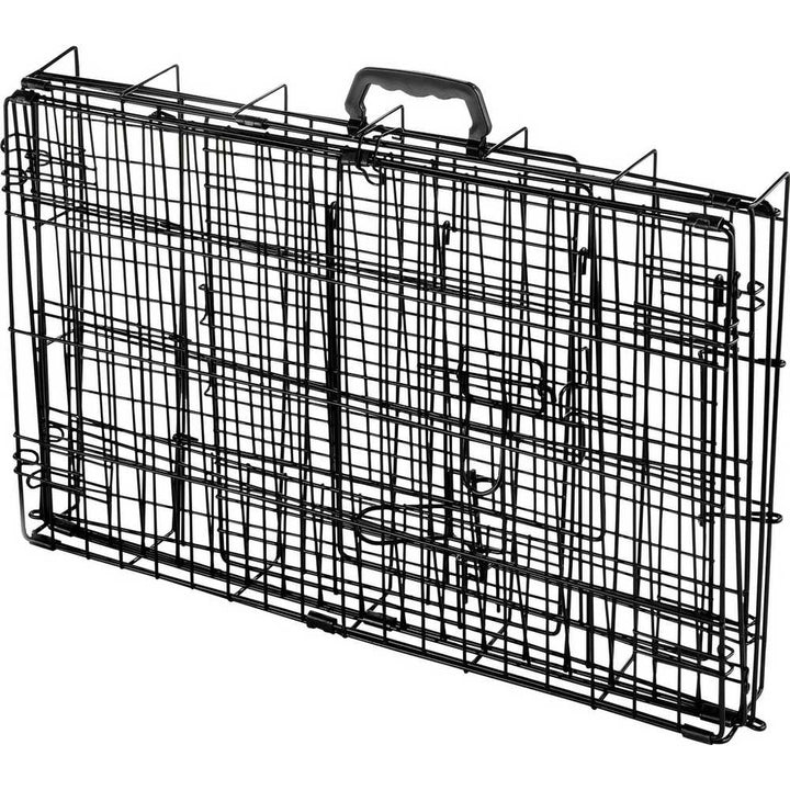 Home Double Door Dog & Cat Crate - Medium