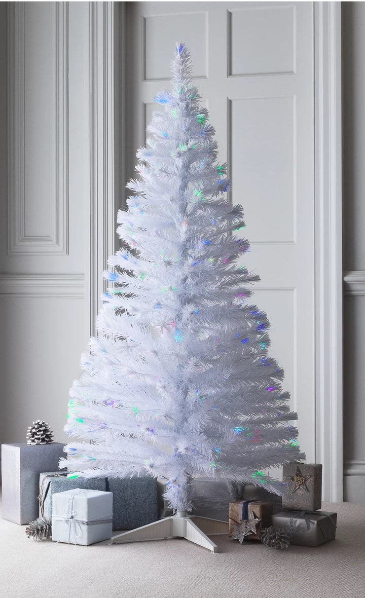 Habitat 5ft Fibre Optic Christmas Tree - White