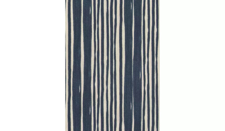 Home Metal Folding Relaxer Chair &amp; Sun Lounger Set - Coastal Stripe